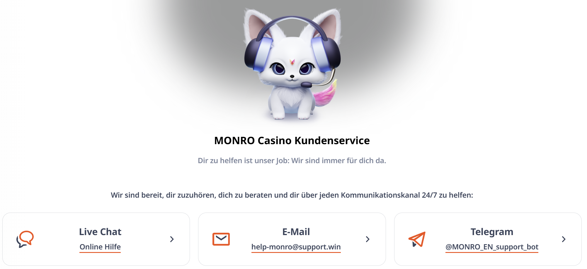 monro kundenservice